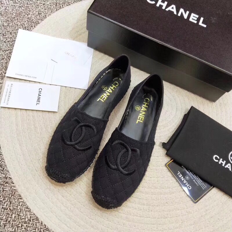 Giày Nữ Chanel đế cói siêu cấp - GNCN048