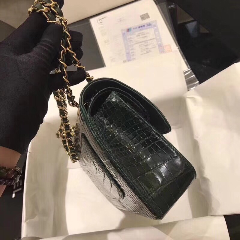 Túi xách Chanel Classic cá sấu VIP - TXCN219