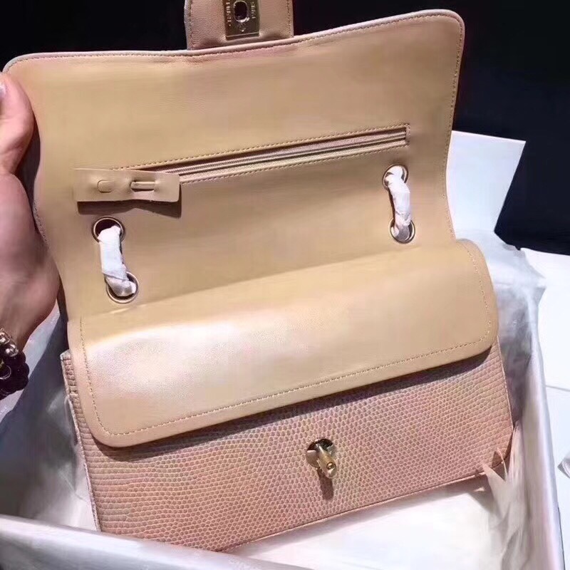 Túi xách Chanel Classic da kỳ đà VIP - TXCN221