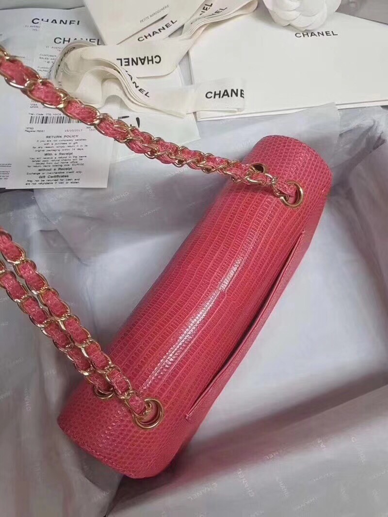 Túi xách Chanel Classic da kỳ đà VIP - TXCN223