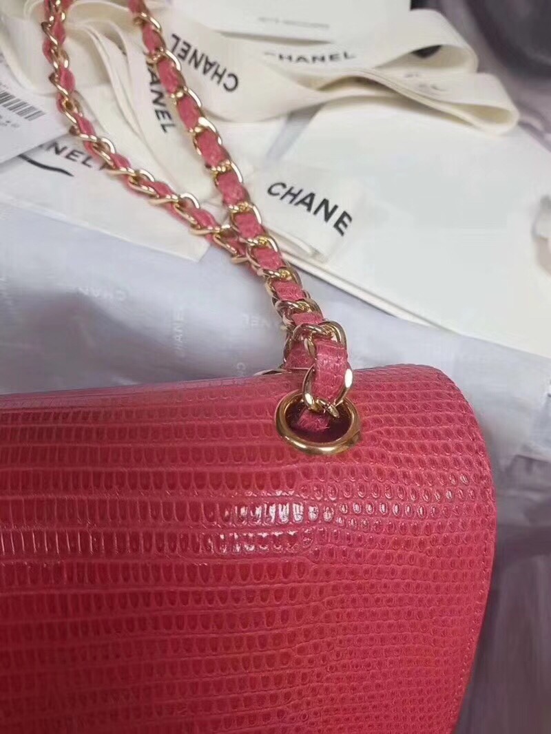 Túi xách Chanel Classic da kỳ đà VIP - TXCN223