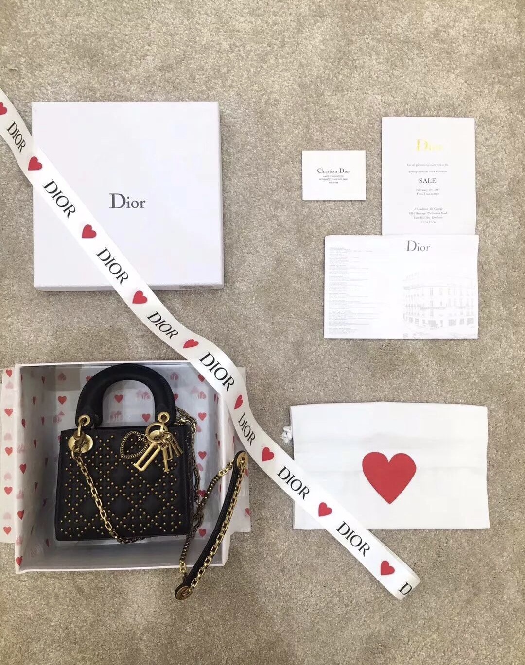 Túi xách Dior Lady siêu cấp VIP - TXDO037