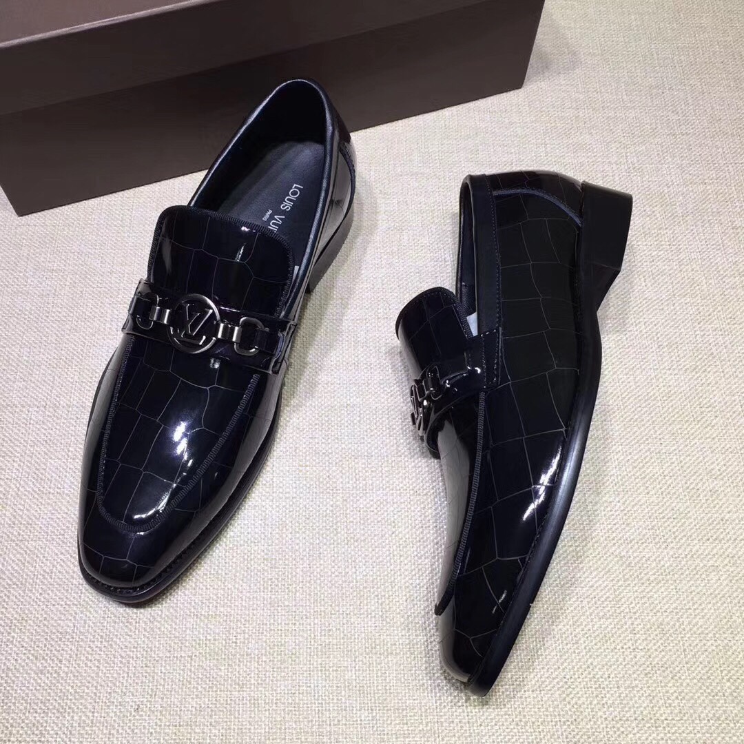 Giày lười nam Louis Vuitton siêu cấp - GNLV063