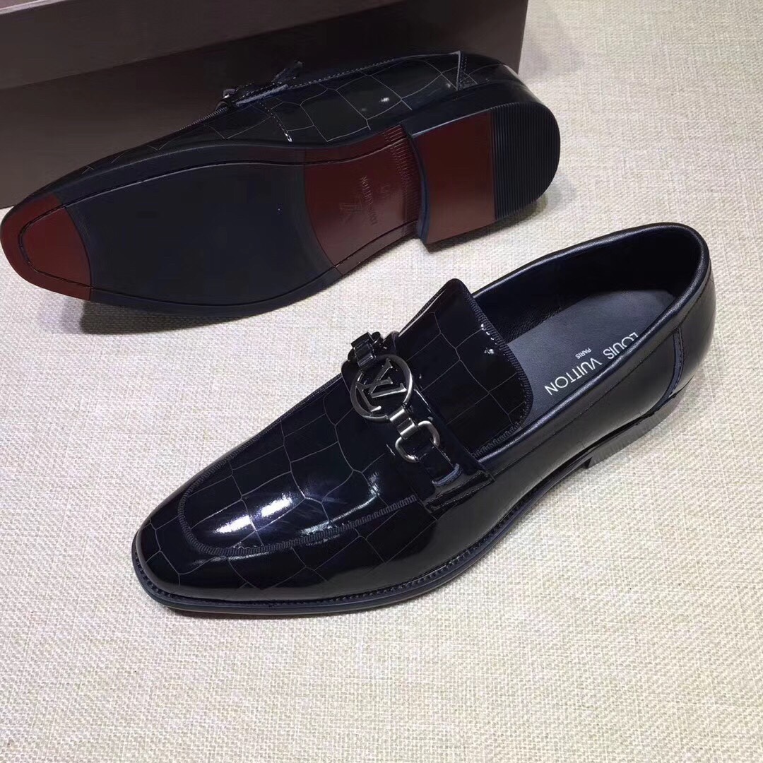 Giày lười nam Louis Vuitton siêu cấp - GNLV063