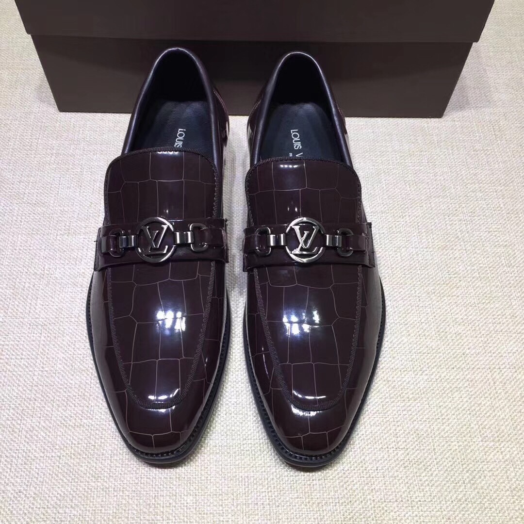 Giày lười nam Louis Vuitton siêu cấp - GNLV064