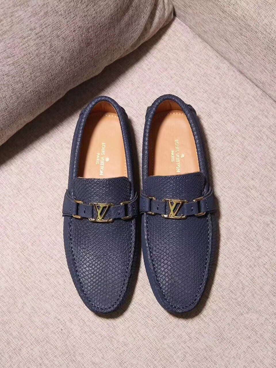 Giày lười nam Louis Vuitton siêu cấp - GNLV070