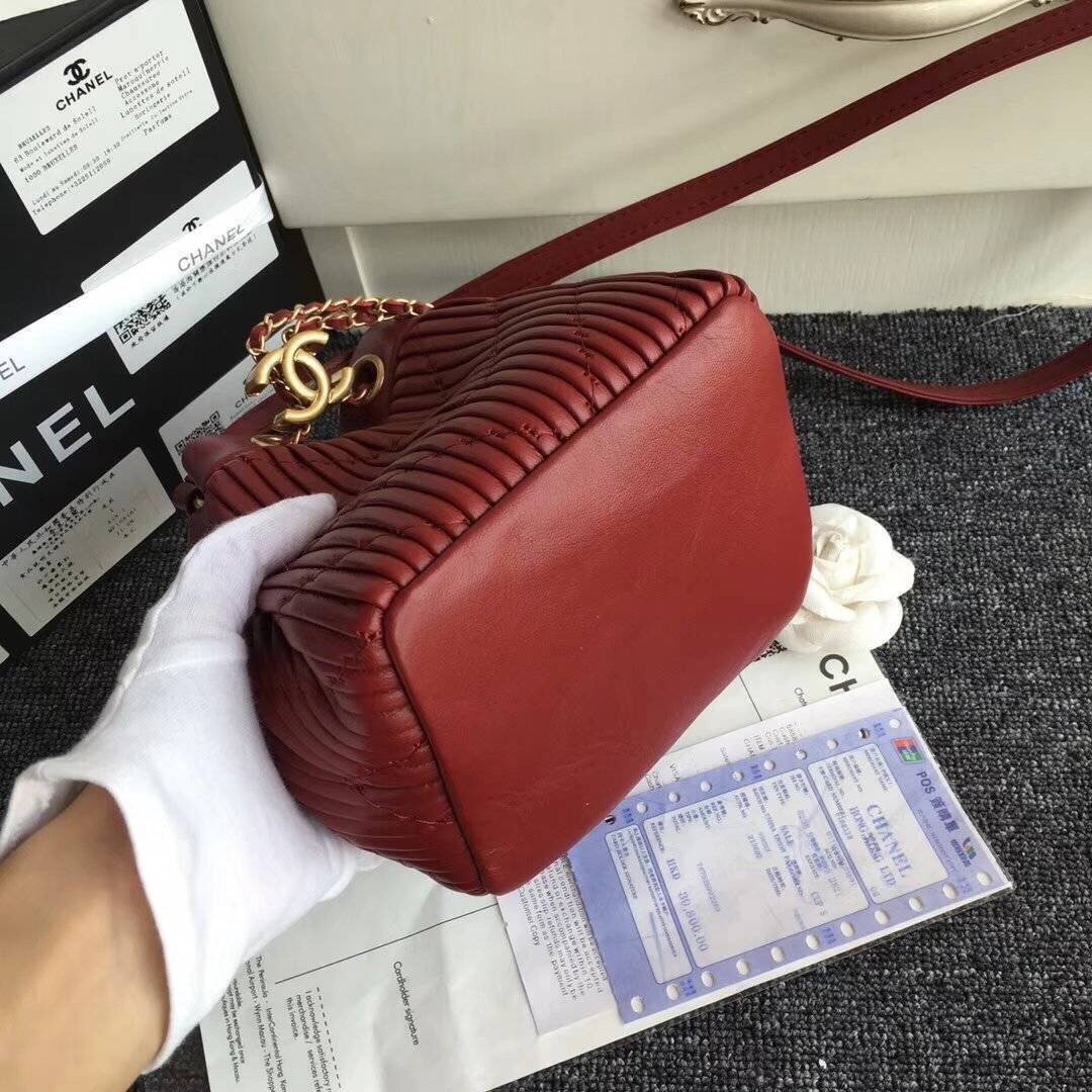 Túi xách Chanel Drawstring siêu cấp VIp - TXCN227