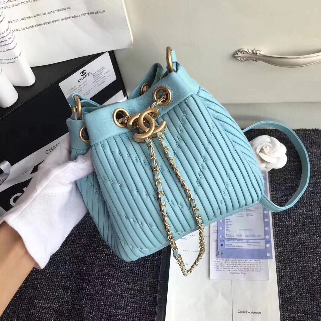 Túi xách Chanel Drawstring siêu cấp VIP - TXCN228