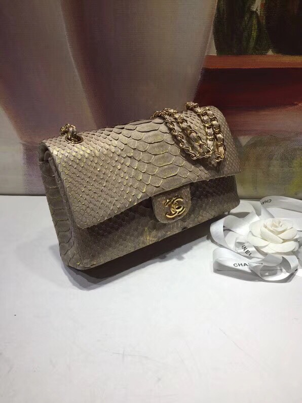 Túi xách Chanel Classic da trăn siêu cấp VIP - TXCN272