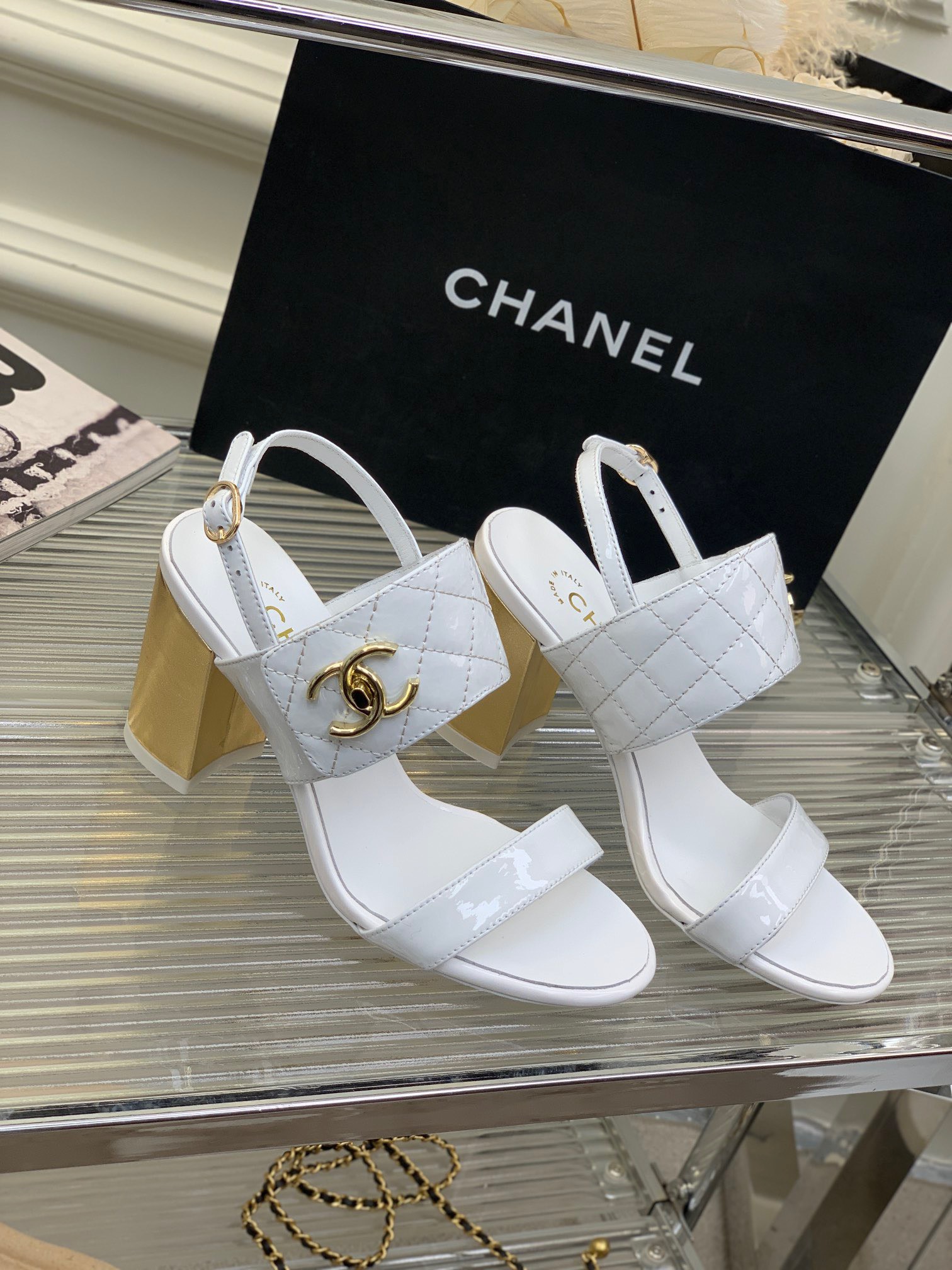Giày nữ Chanel siêu cấp RLCCN2594