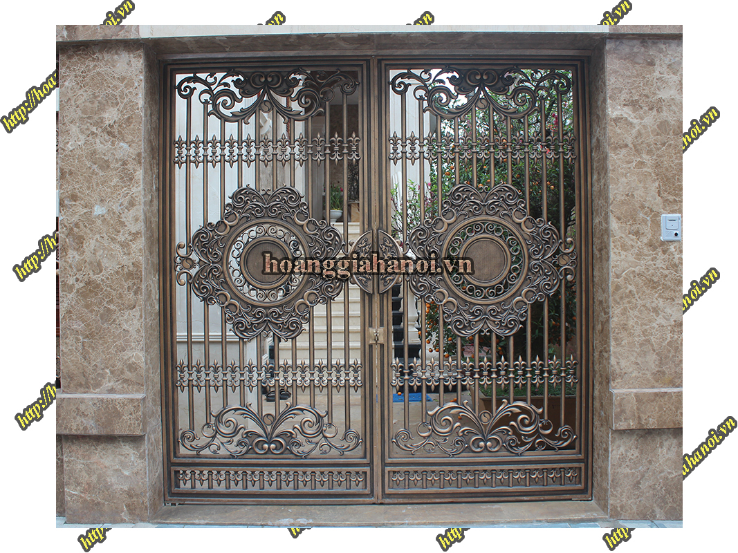​Thi công cổng đồng đúc tại Bắc Ninh