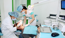 Cạo vôi răng không đau tại nha khoa quốc tế Hà Nội- Seoul