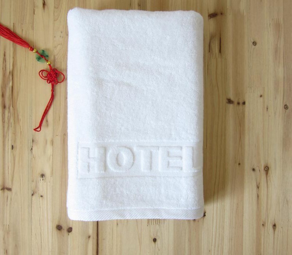Khăn tắm khách sạn dệt logo