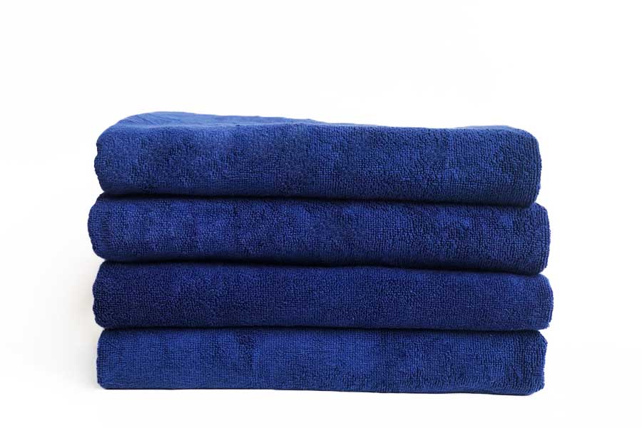 khăn tắm xanh ngọc của công ty dệt minh khai sản xuất từ 100% sợi cotton