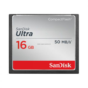 Sandisk CF Ultra 16GB 50MB/s 333X - Chính hãng