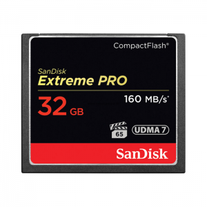 Sandisk CF Extreme Pro 32GB 160MB/s 1067X - Chính hãng