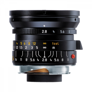 Leica Lens Wide Angle 24mm f/2.8 Elmarit M Black