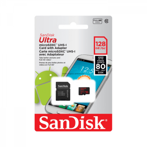 Sandisk Micro SDXC Ultra 128GB 80Mb/s 533X - Chính hãng
