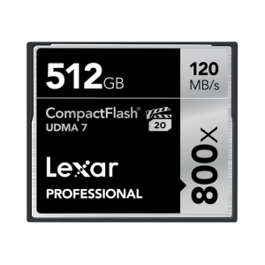 Lexar CF Professional 512GB 120MB/s 800X - Chính hãng