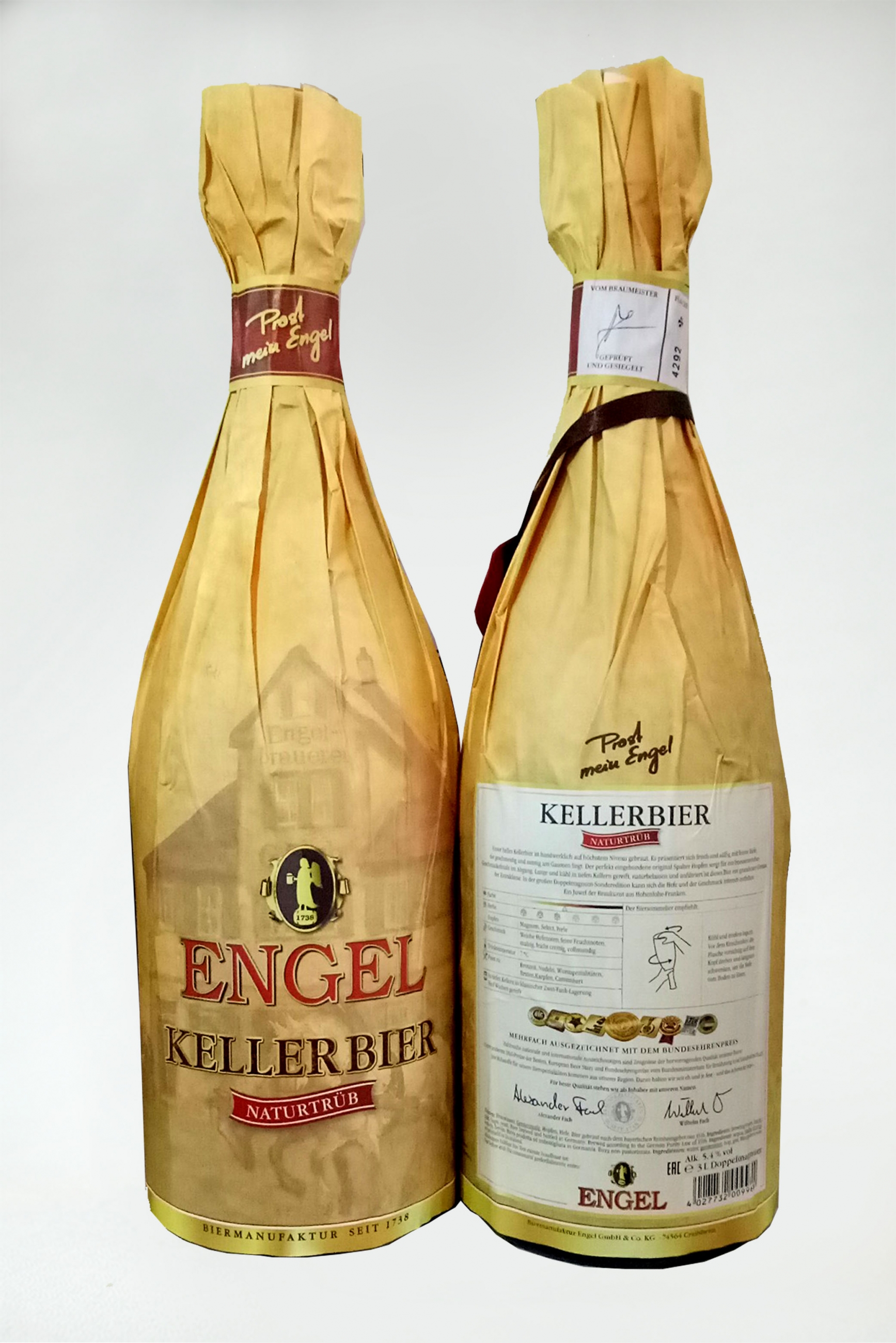 Bier Engel Keller Hell 3L (Keller bier)