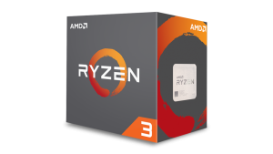 CPU AMD Ryzen 3 1300X 3.5 GHz (3.7 GHz with boost) / 8MB / 4 cores 4 threads / socket AM4