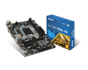Mainboard MSI H110M PRO-VD (Chipset Intel H110/ Socket LGA1151)