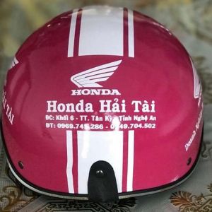 Mũ bảo hiểm quảng cáo Honda