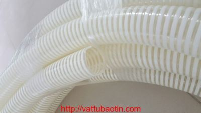 ống nhựa gân nhựa trắng (ống cổ trâu)