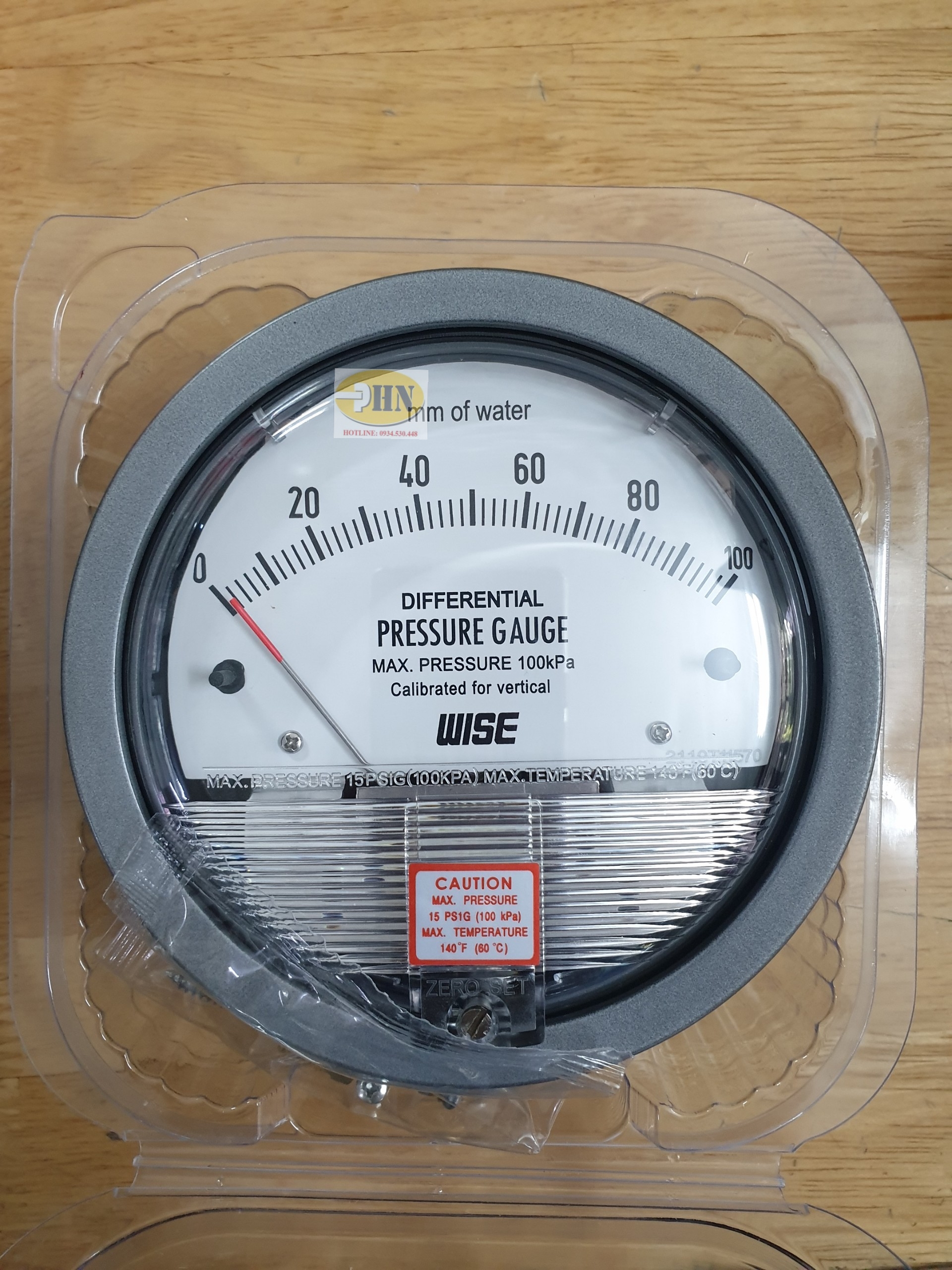 Dụng cụ đo áp suất P255-100A