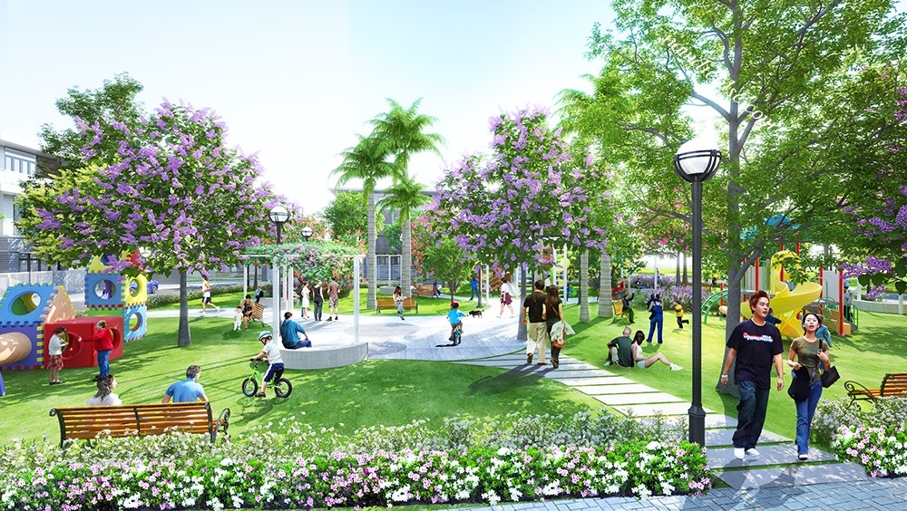 Lợi ích của việc đầu tư cho cảnh quan công viên khu dân cư