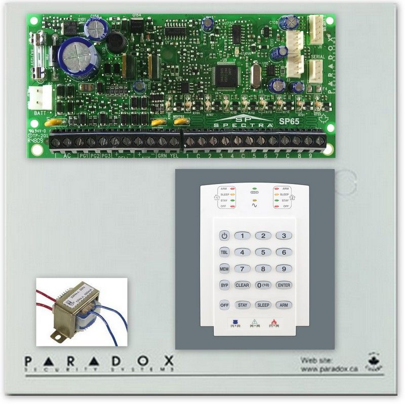 Hướng dẫn cài đặt module mở rộng 8 vùng có dây PARADOX ZX8 cho tủ SP4000, SP6000