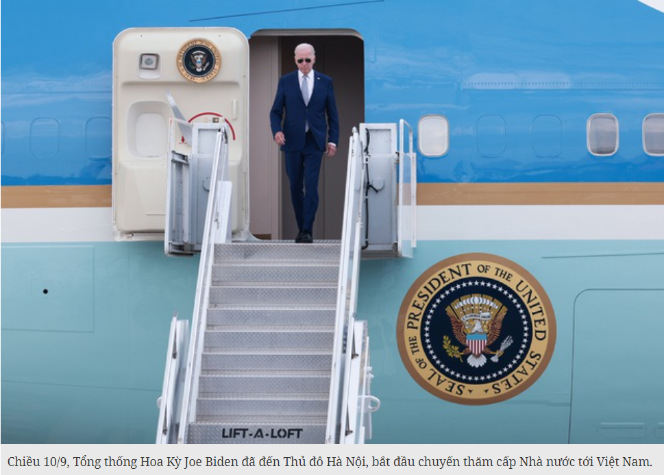 Từ sự kiện Tổng thống Hoa Kỳ Joseph R. Biden, Jr thăm cấp Nhà nước tới Việt Nam đến các hình thức thăm cấp cao và nghi lễ đón, tiếp được quy định theo pháp luật Việt Nam