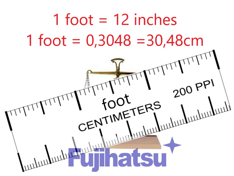 1 Foot bằng bao nhiêu mét? cm?