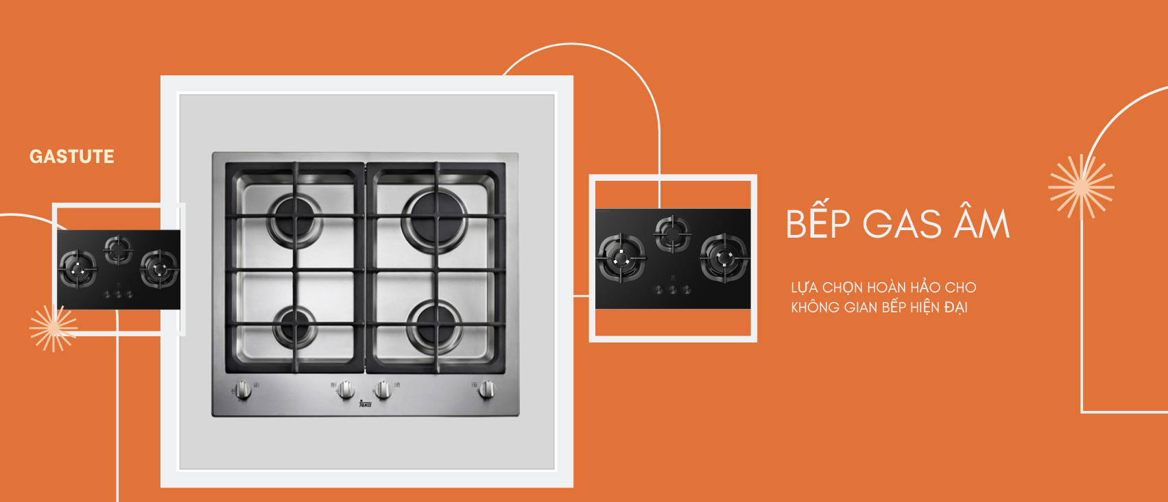 Bếp ga âm tốt nhất hiện nay - Lựa chọn hoàn hảo cho không gian bếp hiện đại
