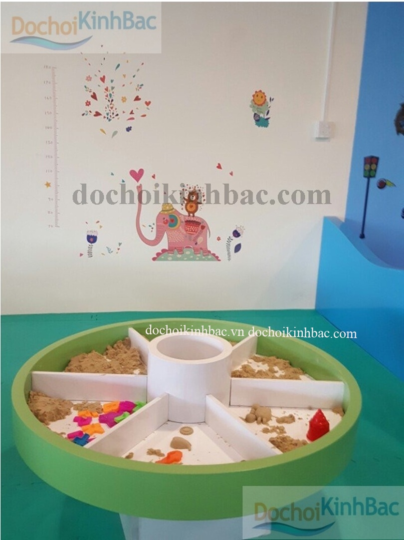 Đồ chơi Kinh Bắc thiết kế lắp đặt đồ chơi cát khu vui chơi tại Hà Huy Tập, TP Vinh, tỉnh Nghệ An