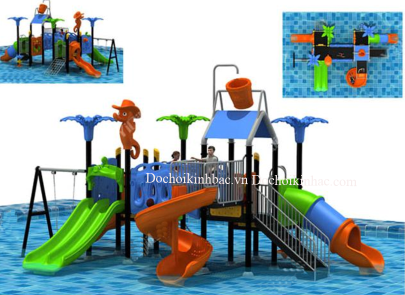 Đồ chơi Kinh Bắc cung cấp lắp đặt liên hoàn bể bơi Minh Khai, TP Hưng Yên, Hưng Yên