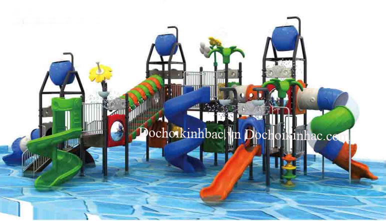 Đồ chơi Kinh Bắc cung cấp khu liên hoàn bể bơi tại Hợp Lý, Lập Thạch, Vĩnh Phúc