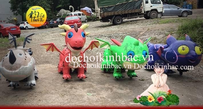 Đồ chơi Kinh Bắc cung cấp lái xe khủng long tại Bãi Sậy, Ân Thi, Hưng Yên
