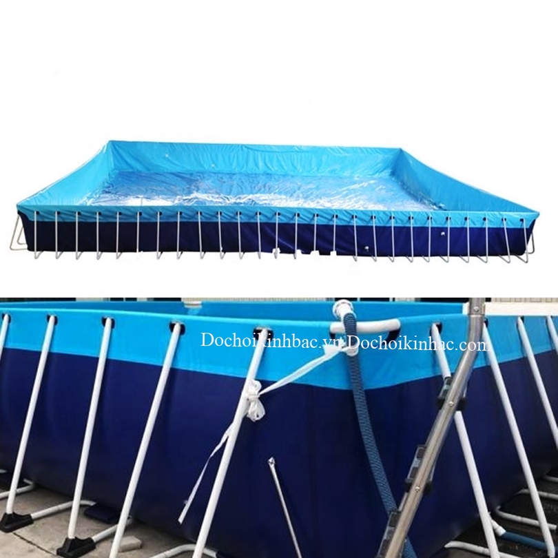 Phao hơi Kinh bắc cung cấp bể bơi di động tại Giao lạc, Giao thủy, Nam định