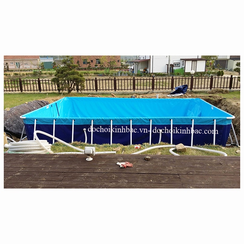 Phao hơi Kinh bắc cung cấp bể bơi di động tại Thành sơn, huyện Anh sơn, Nghệ an