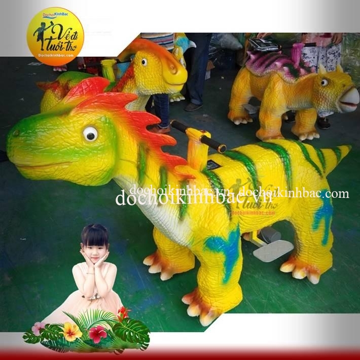 Đồ chơi Kinh Bắc cung cấp xe khủng long chạy điện tại Trần Hưng Đạo, TP Thái Bình, Thái Bình