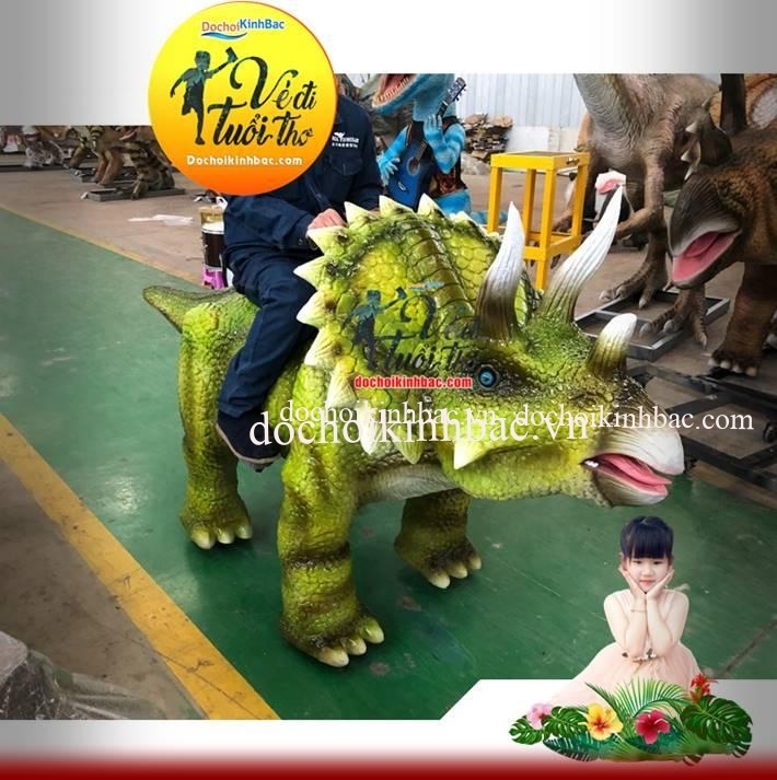Đồ chơi Kinh Bắc cung cấp xe khủng long chạy điện tại Phú Khánh, TP Thái Bình, Thái Bình