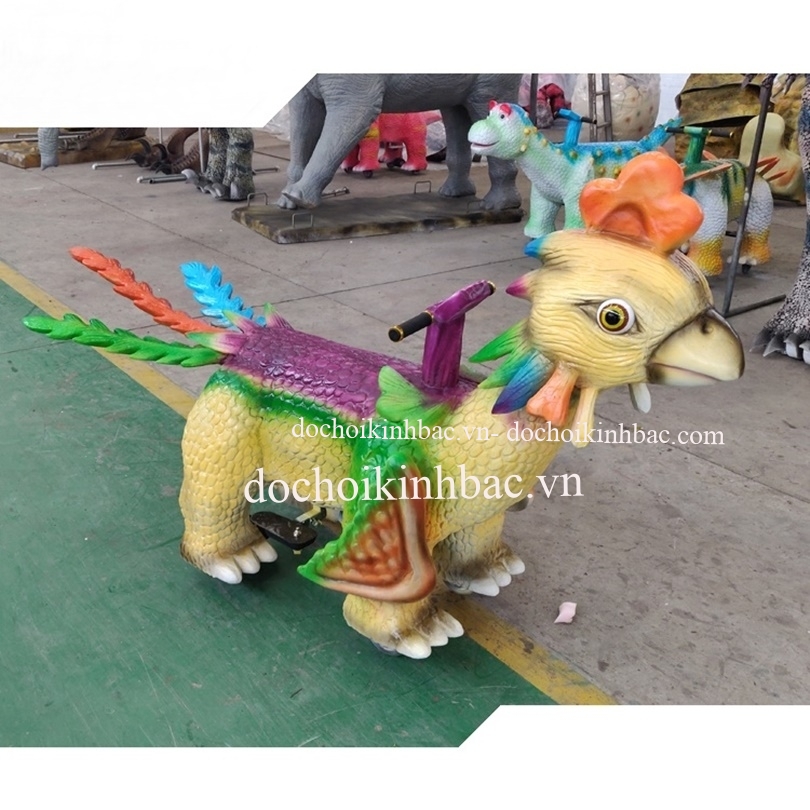 Đồ chơi Kinh Bắc cung cấp xe khủng long chạy điện tại Kỳ Bá, TP Thái Bình, Thái Bình