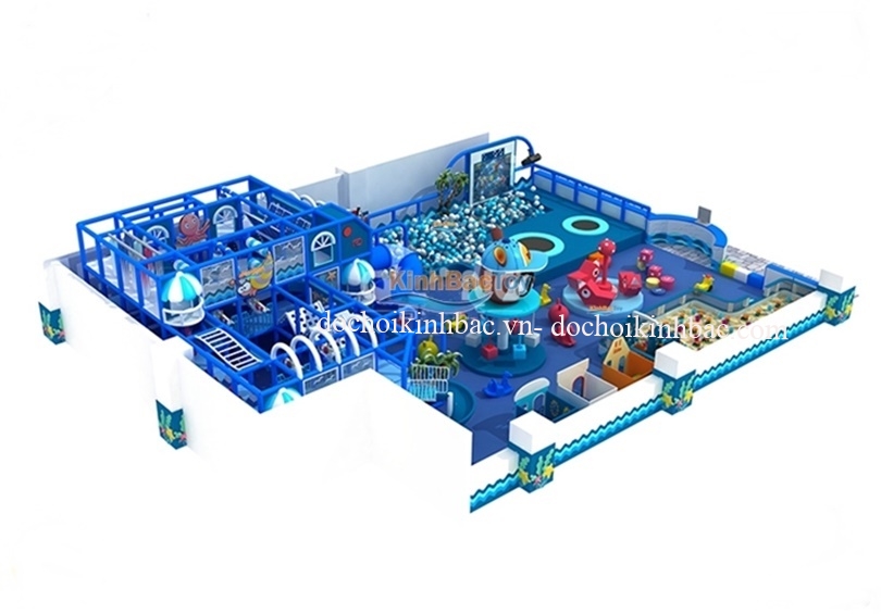 Đồ chơi Kinh Bắc thiết kế lắp đặt khu vui chơi tại Nam Mỹ, Nam Trực, Nam Định
