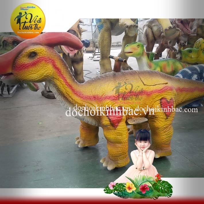 Đồ chơi Kinh Bắc cung cấp khủng long lái xe tại Trực Mỹ, Trực Ninh, Nam Định