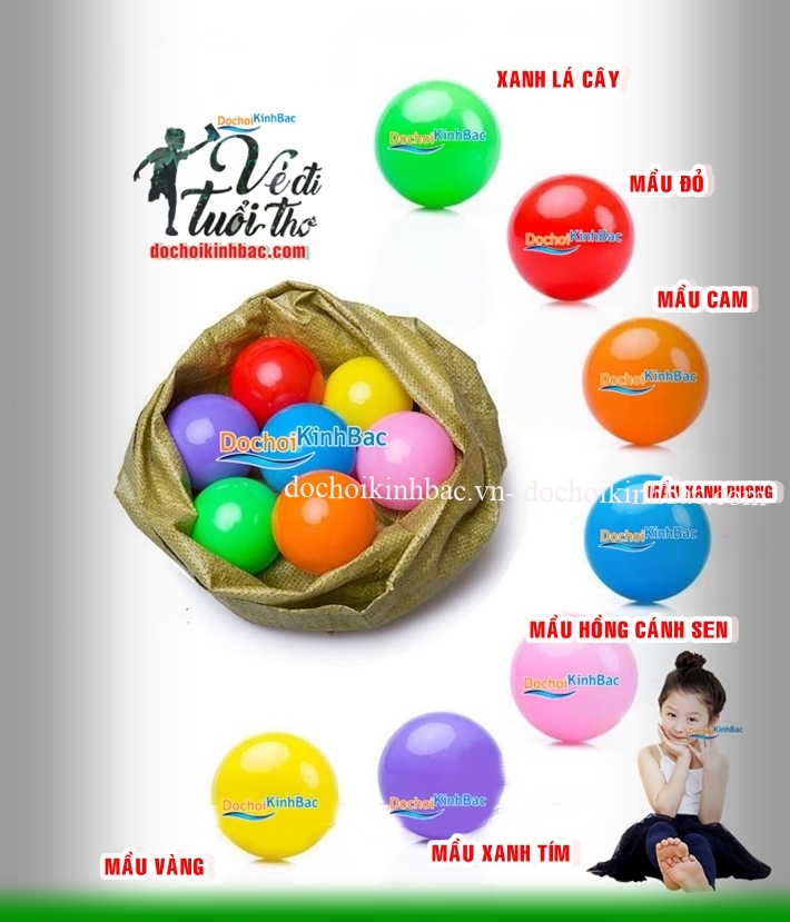 Đồ chơi Kinh Bắc cung cấp bóng nhựa khu vui chơi tại Hòa Bắc, Hòa Vang, Đà Nẵng