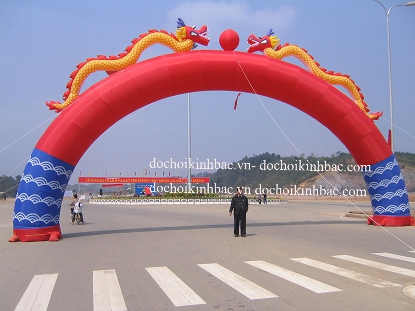 Đồ chơi Kinh bắc cung cấp Phao hơi sự kiện quảng cáo  tại Đình Chu ,Lập Thạch,Vĩnh Phúc