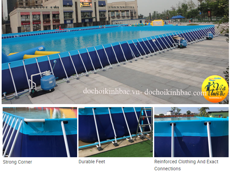 Đồ chơi Kinh bắc cung cấp bể bơi di động tại Hồng dụ, Ninh giang, Hải dương