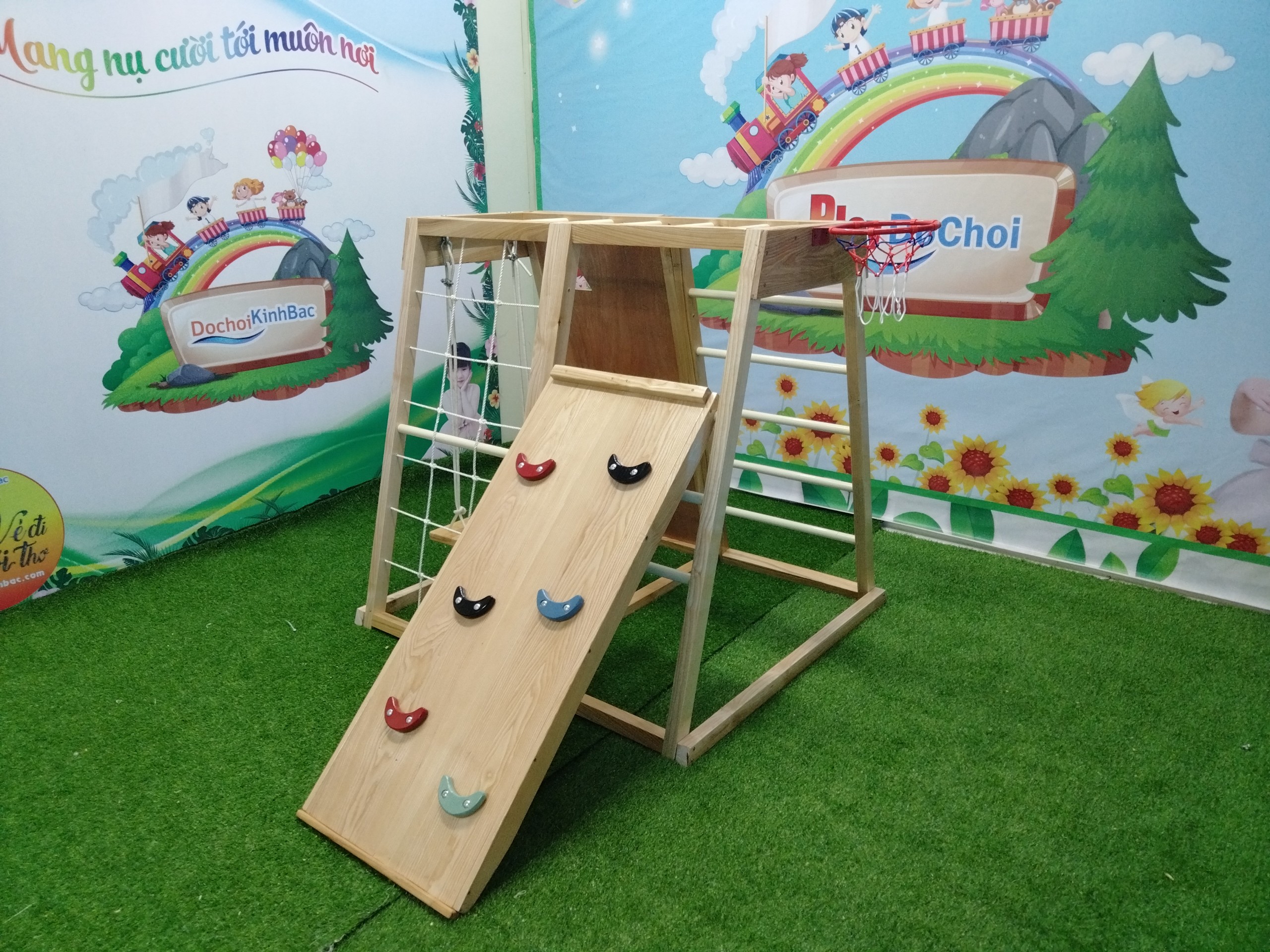 ​Đồ chơi Kinh Bắc cung cấp bộ vận động xà đu đa năng tại Minh Khai, TP Hưng Yên, Hưng Yên
