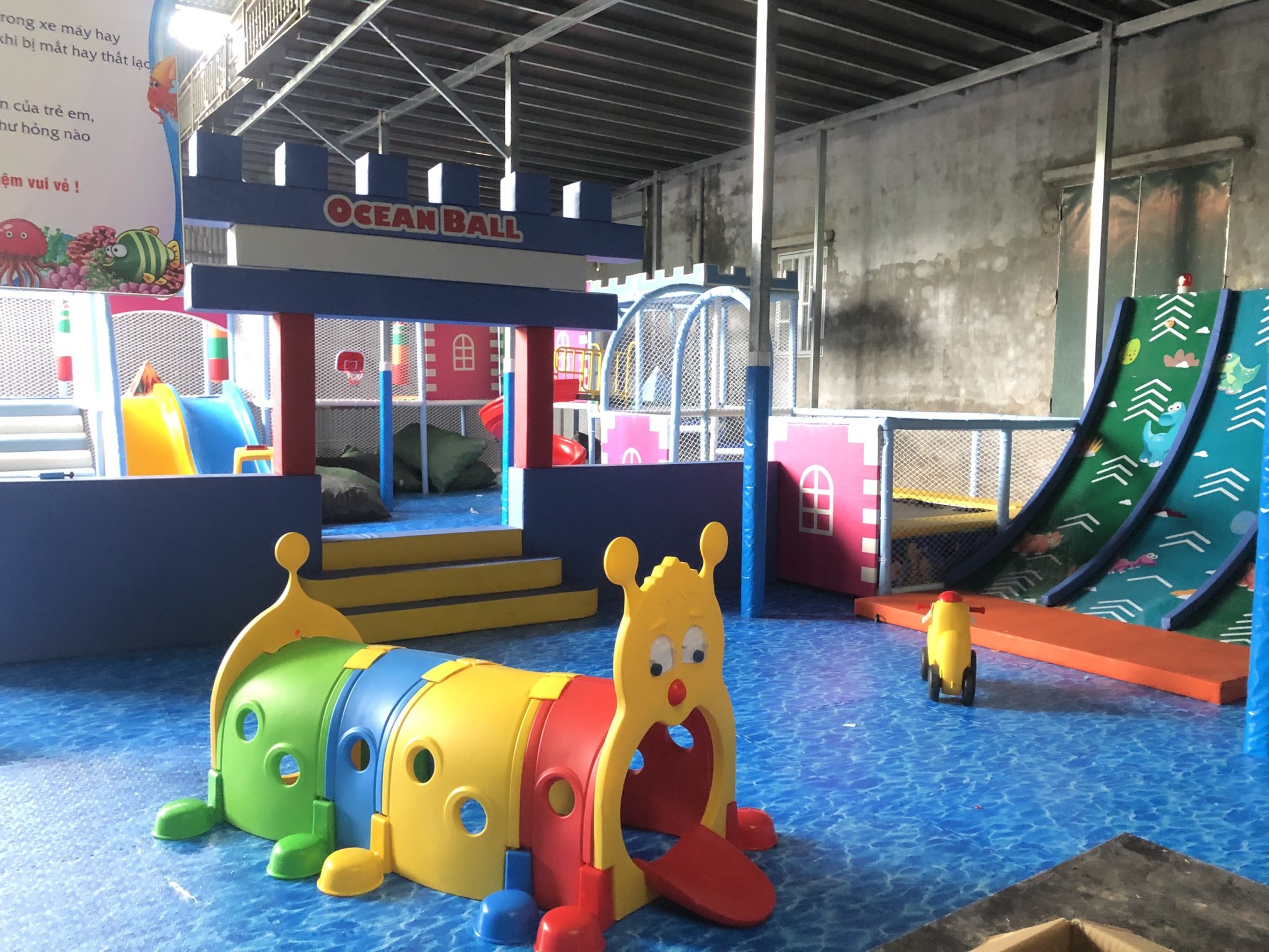 Tiêu chuẩn thiết kế khu vui chơi trẻ em trong nhà tại Nhơn Phú, Quy Nhơn Bình Định